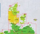 Fietskaart DK1 ADFC Radtourenkarte Denemarken Jutland Noord | BVA BikeMedia