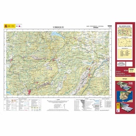 Topografische kaart 1050 MT50 Ubrique | CNIG - Instituto Geográfico Nacional1