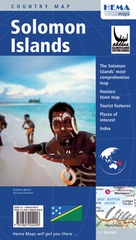 Wegenkaart - landkaart Solomon Islands - Solomon Eilanden | Hema Maps