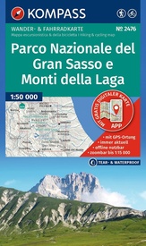 Wandelkaart 2476 Parco Nazionale del Gran Sasso e Monti della Laga | Kompass