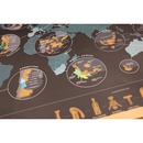 Scratch Map World - Carte du vin | Engelstalig | 70 x 50 cm | 1020 Dégustations