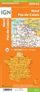 Wegenkaart - landkaart 721341 Nord - Pas-de-Calais | IGN - Institut Géographique National