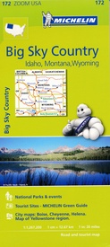 Wegenkaart - landkaart 172 Big Sky Country | Michelin