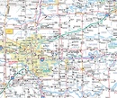 Wegenkaart - landkaart Kansas & Oklahoma | Universal maps
