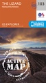 Wandelkaart - Topografische kaart 103 OS Explorer Map | Active The Lizard | Ordnance Survey