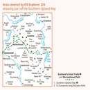 Wandelkaart - Topografische kaart 329 OS Explorer Map Lowther Hills, Sanquhar, Leadhills | Ordnance Survey