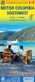Wegenkaart - landkaart British Columbia Zuidwest | ITMB