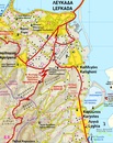 Wandelkaart 351 Lefkada | Terrain maps