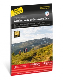 Wandelkaart Hoyfjellskart Åreskutan & södra Årefjällen | Zweden | Calazo