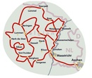 Fietsgids Bikeline Limburg | Esterbauer