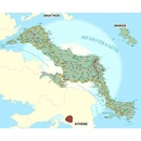 Wandelkaart - Fietskaart - Wegenkaart - landkaart 4 Evia - Skyros | Anavasi