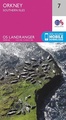 Wandelkaart - Topografische kaart 007 Landranger  Orkney - Southern Isles | Ordnance Survey