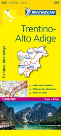 Wegenkaart - landkaart 354 Dolomieten - Trentino - Alto Adige | Michelin