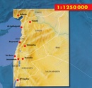 Wegenkaart - landkaart Jordanië, Syrië & Libanon | Hildebrand's
