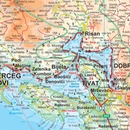 Wegenkaart - landkaart Montenegro | Gizi Map