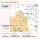 Wandelkaart - Topografische kaart 307 OS Explorer Map Consett, Derwent reservoir | Ordnance Survey