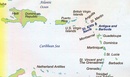 Wegenkaart - landkaart St. Kitts - Nevis - Antigua | ITMB