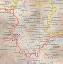 Wegenkaart - landkaart Lesotho - Swaziland | ITMB