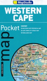 Wegenkaart - landkaart Pocket map Zuid Afrika Western Cape | MapStudio