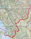 Landkaart - wegenkaart Albanië - Albanie | Trimaks