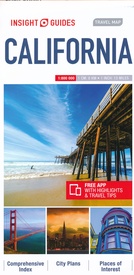 Wegenkaart - landkaart Travel Map California - Californie | Insight Guides