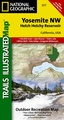 Wandelkaart - Topografische kaart 307 Yosemite NW - Hetch Hetchy Reservoir | National Geographic