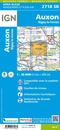 Wandelkaart - Topografische kaart 2718SB Auxon | IGN - Institut Géographique National