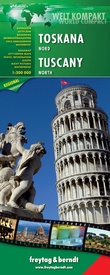 Wegenkaart - landkaart Toscane Noord - Toskana nord | Freytag & Berndt