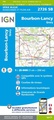 Topografische kaart - Wandelkaart 2726SB Bourbon-Lancy | IGN - Institut Géographique National
