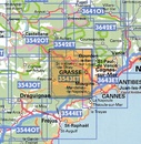 Wandelkaart - Topografische kaart 3543ET Haute Siagne | IGN - Institut Géographique National