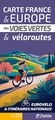 Fietskaart France & Europe des voies vertes & véloroutes | Chamina