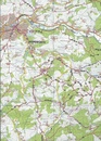 Wandelkaart 64 Eggegebirge (Südteil) mit Eggeweg und E1 Blatt | GeoMap