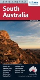 Wegenkaart - landkaart South Australia handy map tweezijdig | Hema Maps