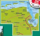Fietsknooppuntenkaart Friesland & Wittmund Landkreise mit Wilhelmshaven | Kommunalverlag Tacken