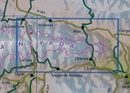Wandelkaart Sierra Nevada National Park (East) Alpujarra Almeriense, Rio Nacimiento | Editorial Penibetica