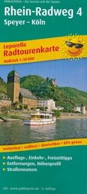 Fietskaart Rhein Radweg 4 | Publicpress