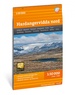 Wandelkaart Fjeldkort Hardangervidda nord - noord | Calazo