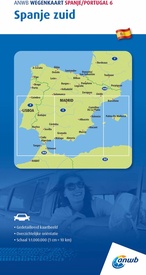 Wegenkaart - landkaart Spanje Zuid 1:1.000.000 | ANWB Media