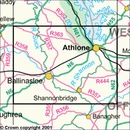 Wandelkaart 47 Discovery Galway / Offaly / Roscommon / Westmeath | Ordnance Survey Ireland