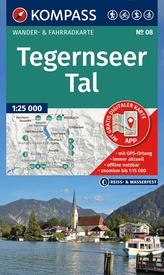 Wandelkaart 08 Tegernseer Tal | Kompass
