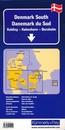 Wegenkaart - landkaart Denemarken zuid | Kümmerly & Frey