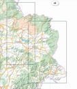 Wandelkaart 83 Rond om het meer van Bütgenbach - Hoge Venen met wandelknooppunten | NGI - Nationaal Geografisch Instituut