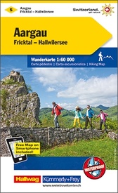 Wandelkaart 05 Aargau -  Fricktal - Hallwilersee | Kümmerly & Frey