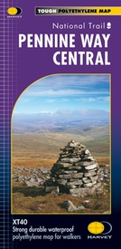 Wandelkaart Pennine Way Central  | Harvey Maps