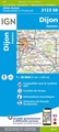 Wandelkaart - Topografische kaart 3123SB Dijon | IGN - Institut Géographique National