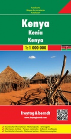 Wegenkaart - landkaart Kenya - Kenia | Freytag & Berndt