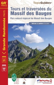 Wandelgids 902 Tours et traversées du massif des Bauges | FFRP