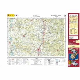 Topografische kaart 173 MT50 Tafalla | CNIG - Instituto Geográfico Nacional1