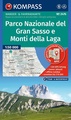 Wandelkaart 2476 Parco Nazionale del Gran Sasso e Monti della Laga | Kompass