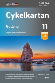 Fietskaart 11 Cykelkartan Gotland | Norstedts